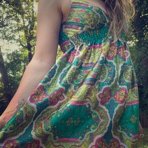 Psychedelic Polyester Dress